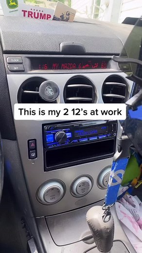 My 2 12s I know it isn’t great but hey it’s something #bassboosted #tritonsubwoofer #alpine #cars #fyp #CurameChoreo