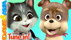 🐶 Bingo the Dog & Oscar the Kitten 🐱 are here to bring some laughs and giggles. Enjoy your #DaveAndAvaTime❣️ | Dave and Ava