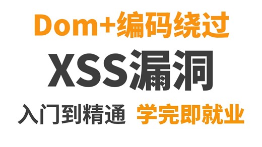 【精华版】这可能是B站唯一一个把XSS漏洞讲的如此通俗易懂的教程了，涵盖所有核心知识点，全程干货无废话！
