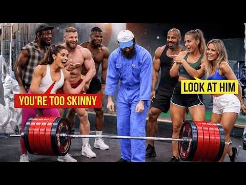 They Ignored the Cleaner… Until He Lifted RECORD Weight 🤯 | Anatoly Gym Prank