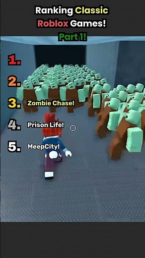 Ranking Classic Roblox Games! Part 1! @RankBloxBesties