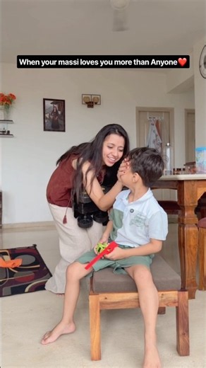 POV: Every bhanja has a special bond with his Masi 🥹❤
