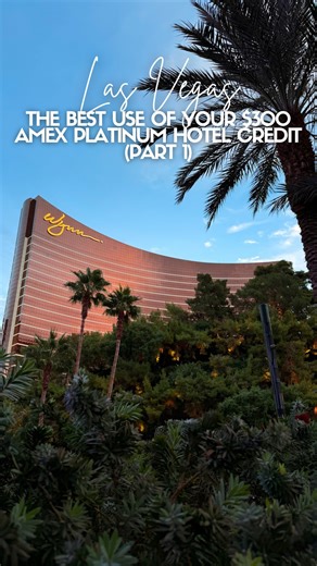 May | Travel • Food • Solo Adventures on Instagram: "Comment “Amex” and I’ll send you my full blog post! Don’t worry, it’s free 👍 We are at the Wynn in fabulous Las Vegas and the benefits you get here through Amex’s Fine Hotels and Resorts program is the most generous I’ve seen ✨Room Cost: $0 My rate for my room only cost me $195 which obviously the $300 Amex credit covers ✨$150 Spa Credit✨ As one of the Fine Hotel and Resort benefits, the Wynn doesn’t give you the usual $100 F&B credit like at