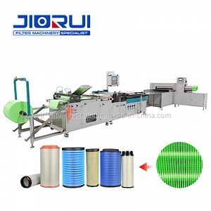 [Hot Item] Newest Generation Rotary Type Paper Pleating Machine for Truck Air Filter Production Line Hdaf Paper Folding Machine