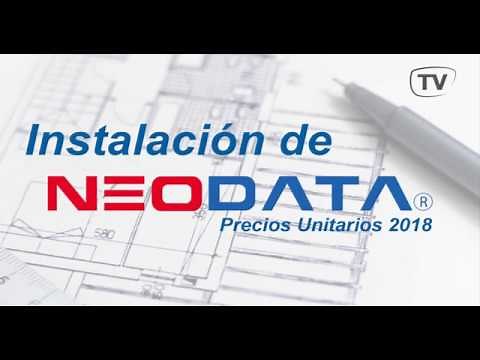 Instalación de Neodata Precios Unitarios 2018