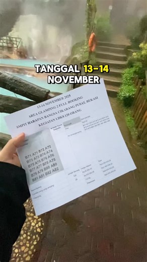 Curug Cipanas Nagrak Lembang Bandung on Instagram: "Tanggal 13-14 November bakal ada kegiatan LDKS SMPIT Harapan Bangsa Cikarang Pusat Bekasi guys!!! wah bakalan seru bangettt 🙌 📌Info Wisata: 📍Alamat: Curug Cipanas Nagrak, Lembang, Bandung Barat. Jawa Barat. ⏰Operasional 24 jam nonstop ➡️ Harga Tiket Masuk Wisata Biasa: •HTM Pagi 30rb •HTM Malam 35rb (diberlakukan mulai pukul 17.00-5.00 WIB) ➡️ Harga Tiket Masuk Menginap: •HTM 35rb*promo (mulai pukul 15.00-11.00/09.00 WIB) & (belum termasuk t