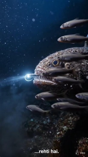 How Does This Alien Fish Survive 1000 Meters Below the Ocean? | Deep Sea Mystery #deepsea #monster