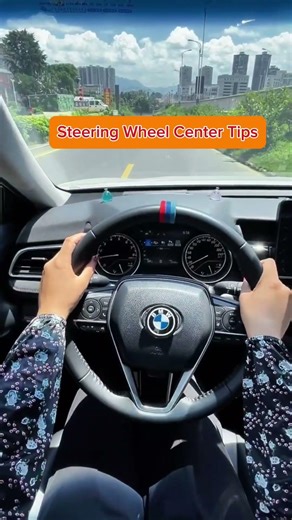 Steering wheel centering tips #shorts #cartok #ytshorts #fyp