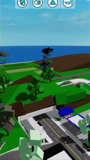 This Jump Should Be Impossible 😭💀 #roblox #brookhaven