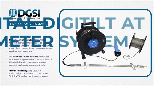 Introducing Horizontal Digitilt AT Inclinometer System for precise ground movement monitoring | Durham Geo Slope Indicator (DGSI) posted on the topic | LinkedIn