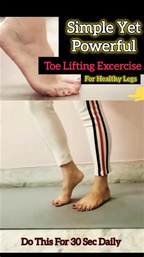 Feet on Fire 🔥Toe Raise Workout #yoga #health #ytshorts
