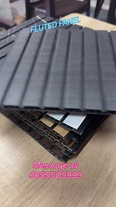 10’x1’ fluted panel #bogan_interiors #bogan_365 #construction FLUTED PANEL | Bogan Tiles & Interiors