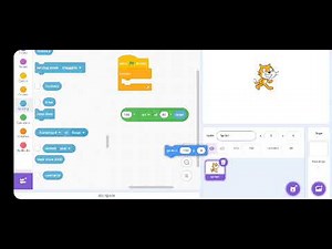 Scratch Cat Tornado Coding Rainbow Trail Tutorial