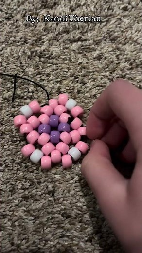 Kandi jellyfish 🪼 #artandcraft #beadscraft #kandi #therian #furry #craft #jellyfish #beads