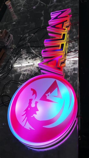 A good signboard with many changes#softscreen #LED #ledsoftscreen #sign