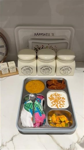 Lunch Box Idea | #desilunchthali #lunchboxideas #food #food #asmr #trending #viral #foodie #like