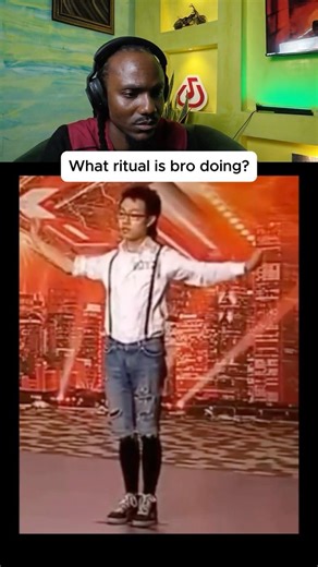 What ritual is bro doing?🤣🤣🤣