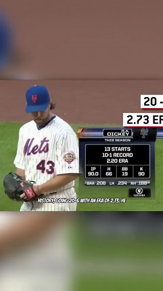 This is The Only Cy Young Season Ever By a Knuckleballer