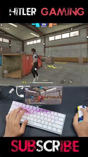 Free Fire Gaming Keyboard|⌨️🖱📱Mix Pro Geek Gamer #freefire #mixpro #geekgamer #keyboardmousefreefire