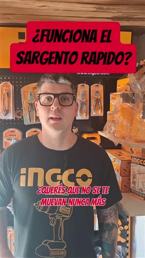 Alguna vez usaste el sargento rapido? Para mi una de las mejores herramientas que tengo❤️ Usa este modelo y me contas🫡 No todas las marcas son iguales... En Red Tools tenemos las dos versiones para que tengas la que mas se ajuste a vos📲 #sargentorapido #herramientas #ingco #creatorsearchinsights #carpinteria