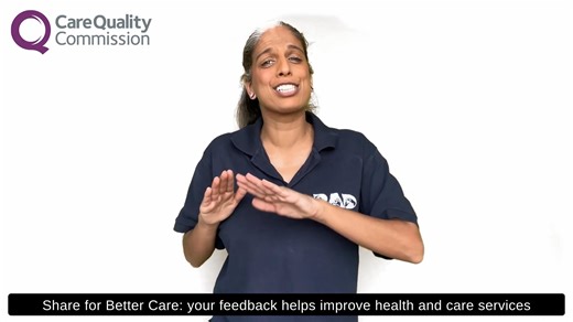 We use your feedback to help improve health and adult social care services; share your feedback for better care 🌟⁣⁣ ⁣⁣ #ShareforBetterCare | Care Quality Commission