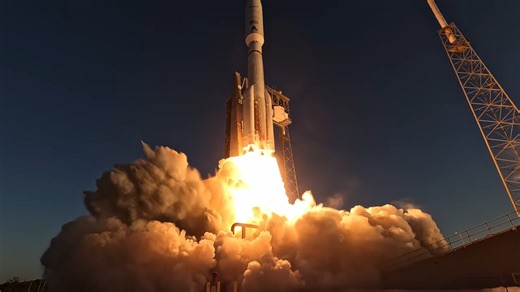Watch a rocket launch shake the ground and tear into the sky - 'Liftoff'