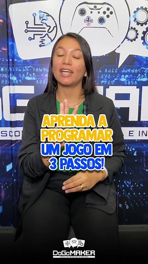 Aprenda a Programar um Jogo em 3 Passos com o DoGo Block! Quer mergulhar no mundo da programação de uma maneira divertida e intuitiva? Com o nosso software de programação DoGo Block, você pode criar seu próprio jogo em apenas três etapas simples. - No final do vídeo disponibilizamos o script de programação. 👾 Pronto para começar sua aventura na programação? Acesse o DoGo Block e dê o primeiro passo na criação do seu jogo hoje mesmo! 🚀🎮 #DoGoMaker #DoGoBlock #AprendaAProgramar #CriaçãoDeJogos 