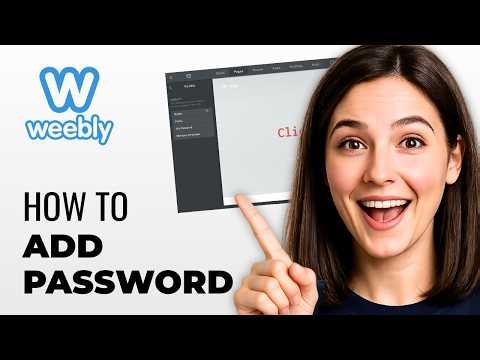 How To Password Protect A Page In Weebly