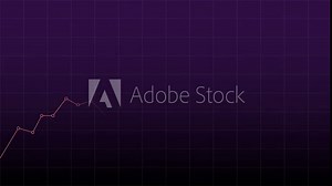 3 arrows graph going up business race to get profit and growth competition