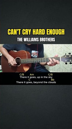 Can't Cry Hard Enough - The Williams Brothers | Easy Guitar Tutorial