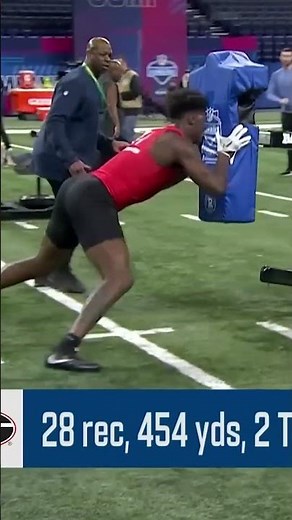 Darnell Washington's NFL Combine workout | 📺 2024 #NFLCombine: 2/29-3/3 on NFL Network #steelers