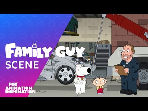 Stewie & Brian Find Out The Car Is Totaled | Season 17 Ep. 19 | FAMILY GUY