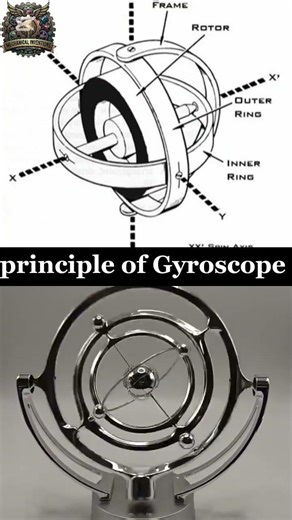 Physics Hack: How Gyroscopes Stay Upright 🎡