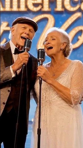 TOM & MARY’S RAINY LOVE SONG BROKE HEARTS ☔❤️ #SHORTS #talentshow #goldenbuzzer