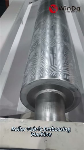 Roller Fabric Embossing Machine