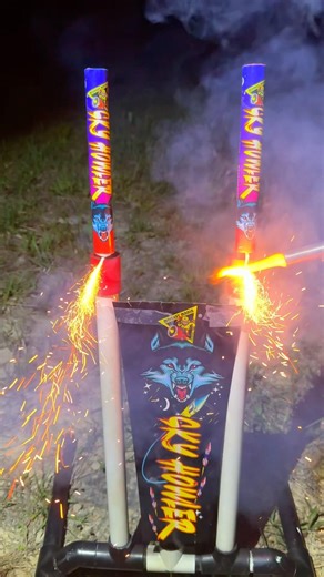 Fireworks / Sky Howler Rockets | Super Loud Pyrotechnics | Whistle Experiment - #shorts #fireworks
