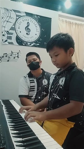 Practice Note Reading is Important for beginners! Keep Learning 😇 #pianolessons MUZIC KIDZ Tutorial | Josiah Ruben Pedro Cirilo