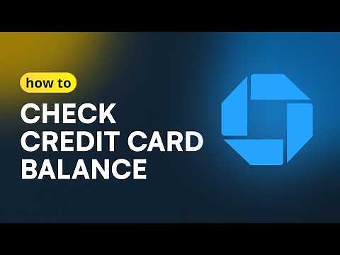 How To Check Chase Credit Card Balance