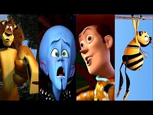 1 Second from 74 Animated Movies