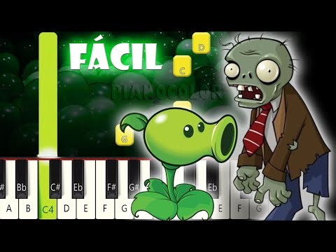 Plants vs. Zombies | Easy Piano Tutorial | Cover | Karaoke