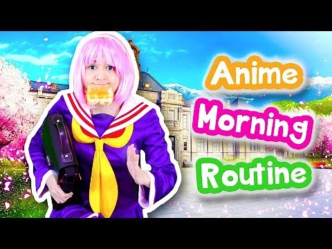 Anime School Morning Routine | Anime in Real Life
