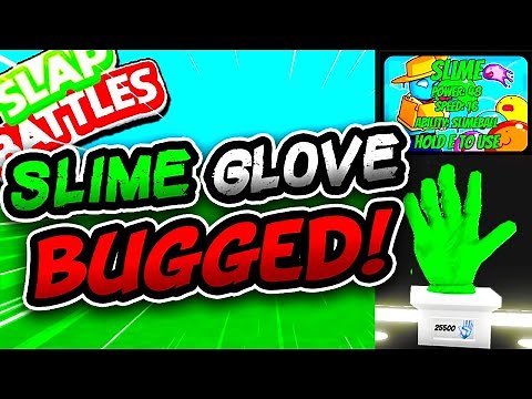 New SLIME🤢 Glove Update is BUGGED & PHANTOM🦇 Mastery! - Slap Battles Roblox