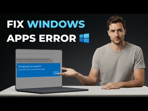 Fix Apps Not Opening in Windows 10 & 11 | Microsoft Store & Software