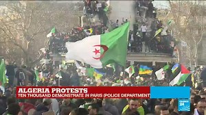 Thousands join Algeria protests in Paris and other French cities