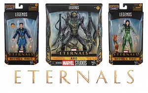 Hasbro’s Eternals Marvel Legends Series figures revealed