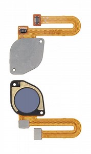 Fingerprint Sensor with Flex Cable for Motorola Moto G40 Fusion Black