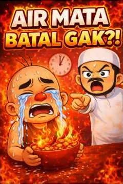 KELUAR AIR MATA SAAT PUASA… BATAL GAK!🤔#satyaseries #feedshorts #videolucu #puasa #ramadan #mokel