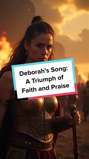 Discover how Deborah’s song turned victory into praise! See how faith, courage, and gratitude shaped a nation’s future. #BibleStories #Faith #Victory #Inspiration #Deborah #Praise #Wisdom