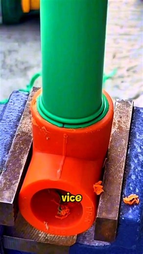 HOW TO WELD PLASTIC WATER PIPE FITTINGS WITH HEATING TOOL