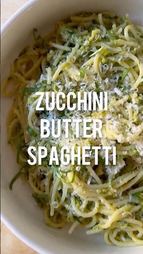 ZUCCHINI BUTTER SPAGHETTI
